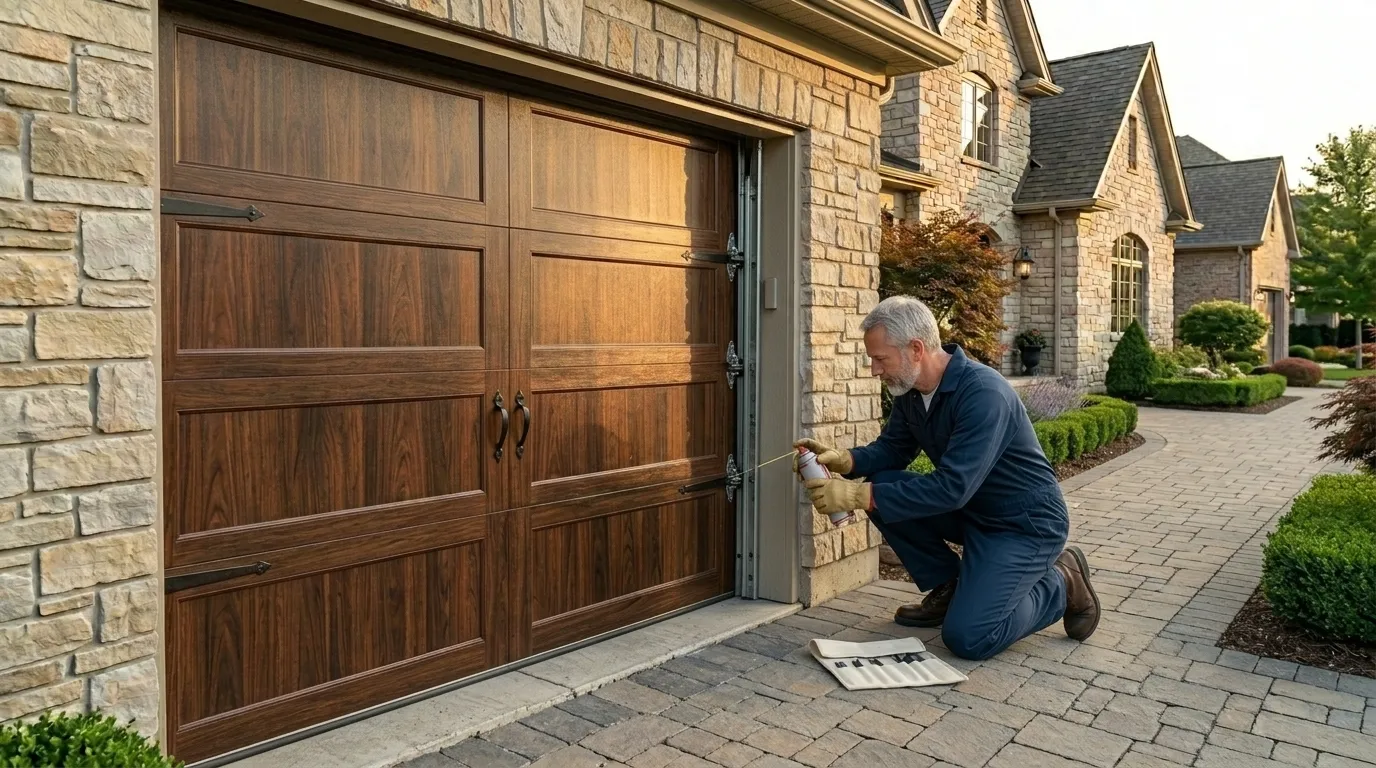 Garage Door Maintenance for Lantana Homes in Coppell