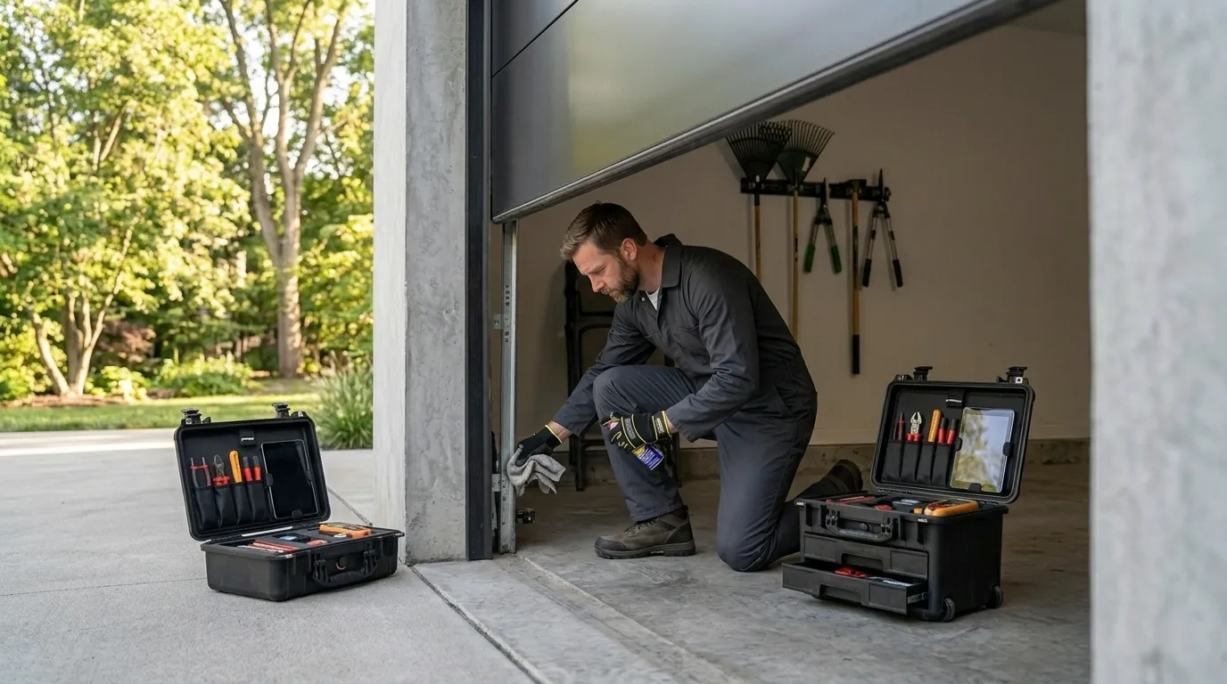 Garage Door Maintenance in Trophy Club in Coppell