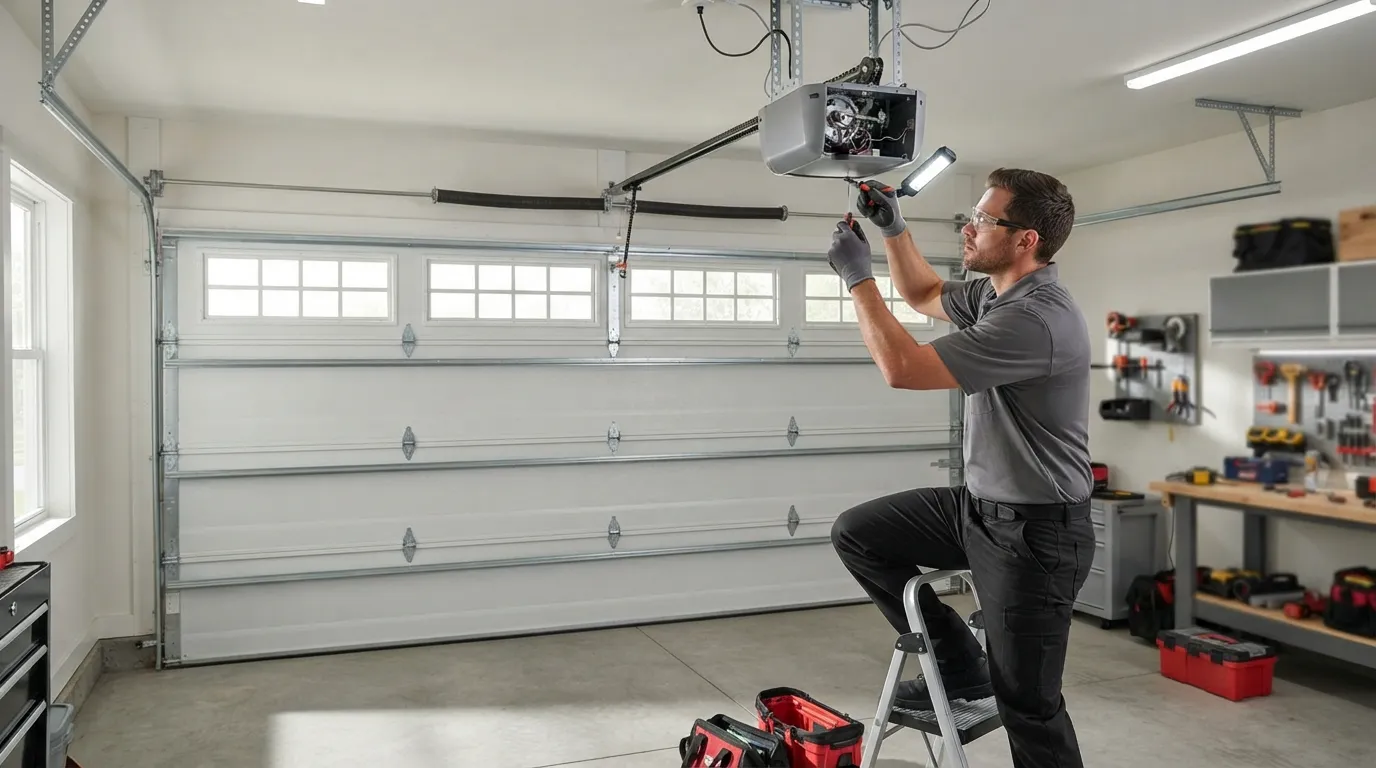 Opener Repair for Highland Village's 1990s Garages in Coppell