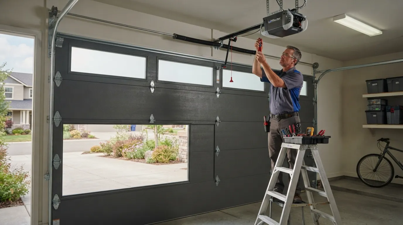Opener Repair for University Park's 1987-Era Garages in Coppell