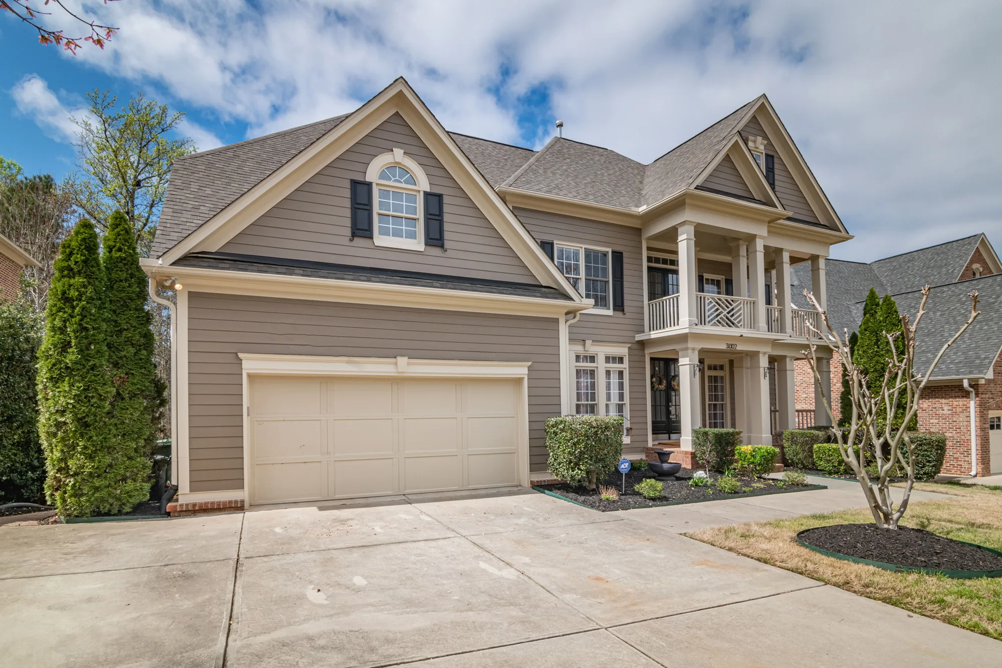 Residential garage door in University Park