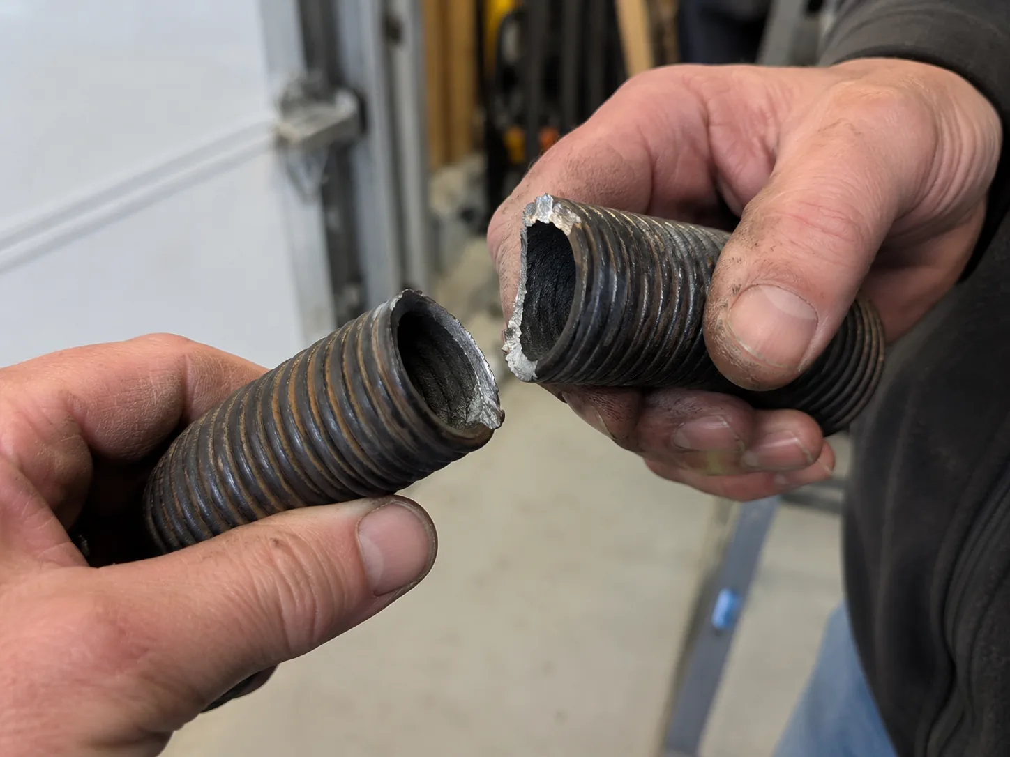 Spring Repair for Highland Park's 1970s Garage Doors in Coppell